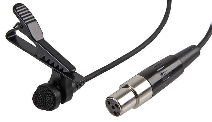 Lavalier Microphone, 4 Pin Mini XLR Plug