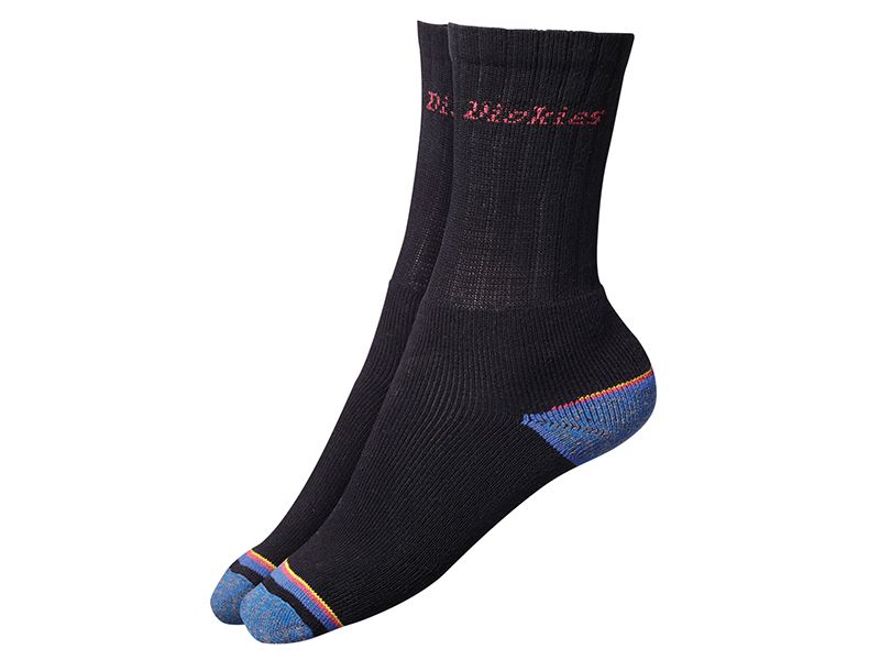 Strong Work Socks  Black (Pack 3)