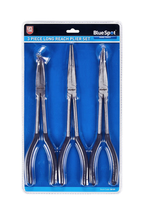 3 Pce Long Reach Plier Set