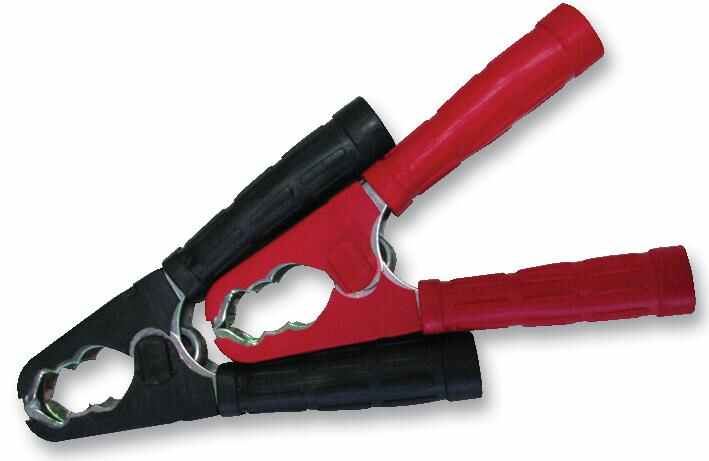 STREETWIZE - Heavy Duty Insulated Crocodile Clips (Pair)