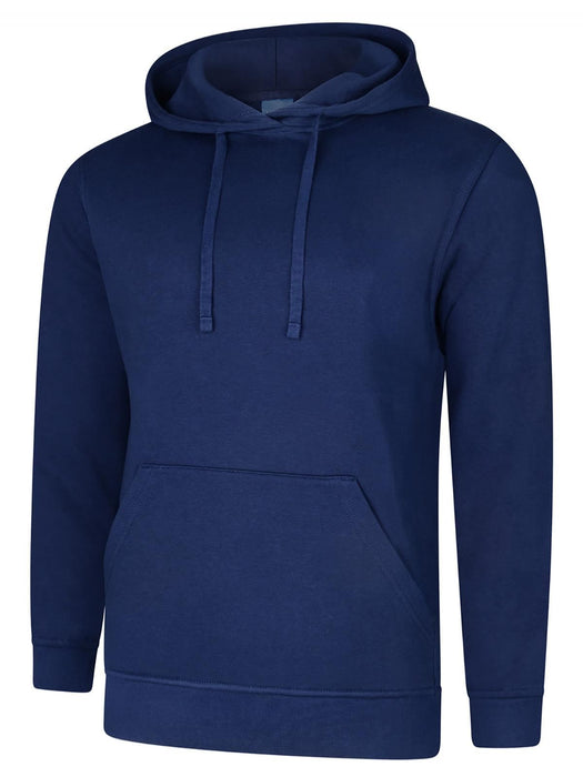 Unisex Deluxe Hooded Sweatshirt/Jumper - 60% Ring Spun Combed Cotton 40% Polyester