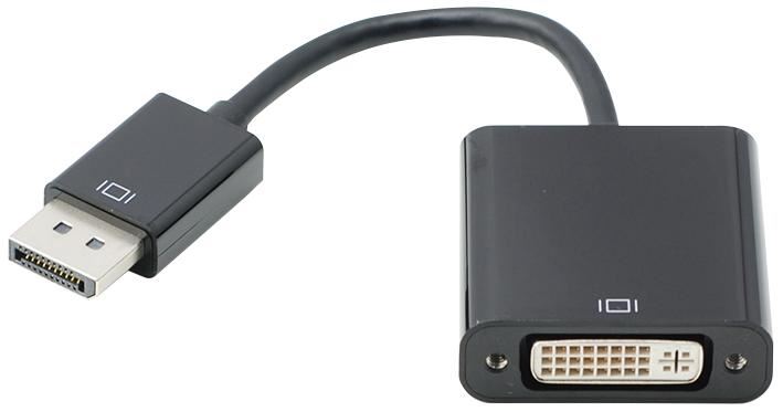 DisplayPort to DVI Adaptor Male to Female