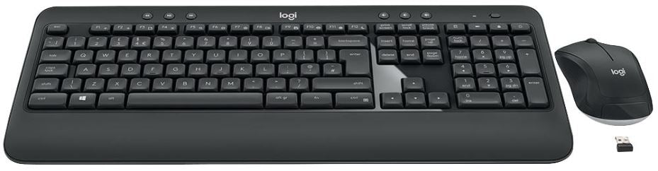 MK540 Advanced Keyboard & Mouse Deskset, Black