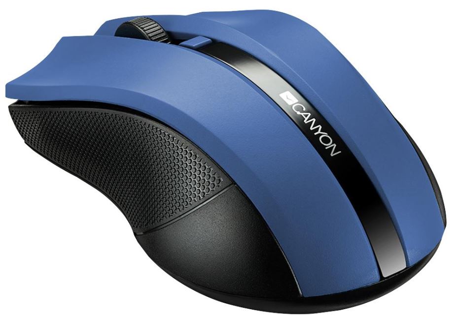 Wireless Optical Mouse, Blue