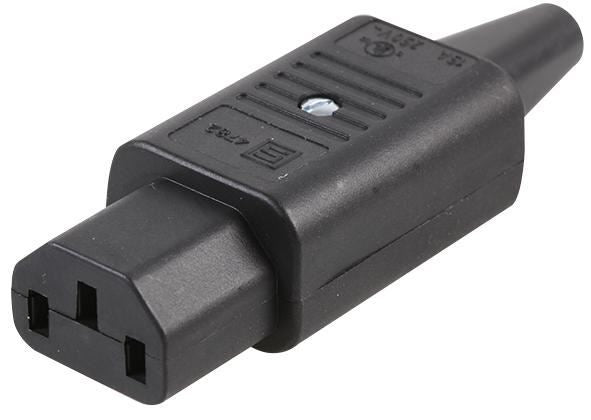 C13 Rewireable IEC Connector