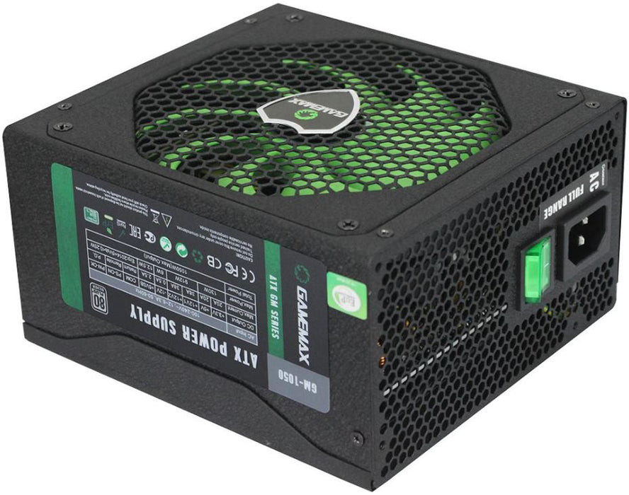 GM-1050 1050W Semi-Modular ATX PSU, 80+ Silver