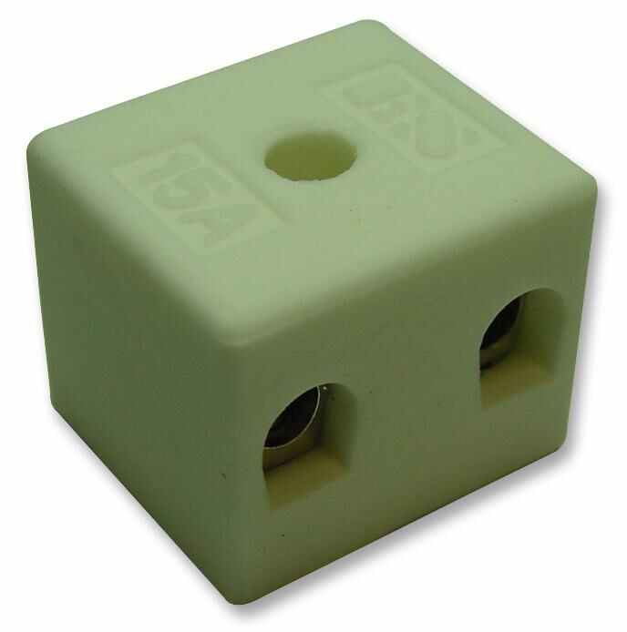 Ceramic Terminal Block, 15A, High Temperature