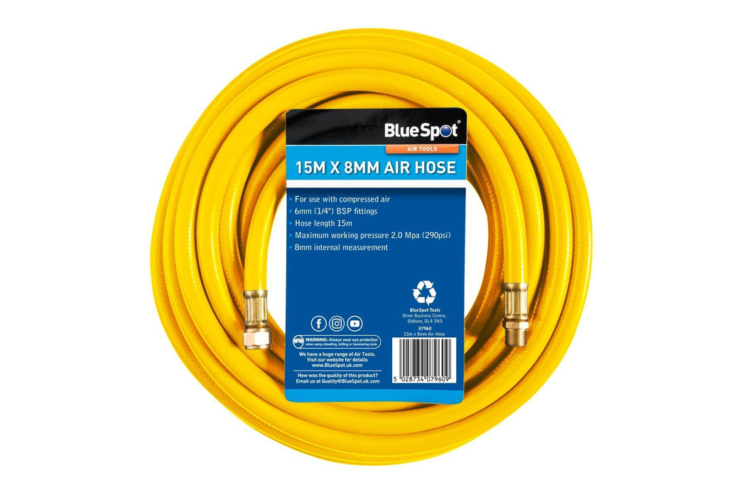 15m x 8mm Air Hose