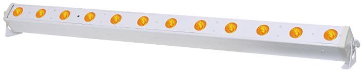 Slimline 12Q5 Batten 12 x 5W RGBA LED Bar, White