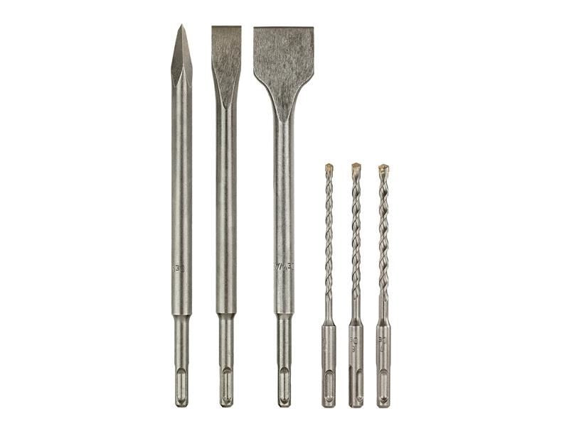 Dewalt - DT60331 SDS Plus Drill and Chisel Bit Set, 6 Piece