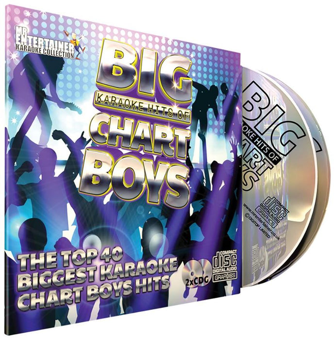40 Track Karaoke CDG - Big Karaoke Hits of Chart Boys