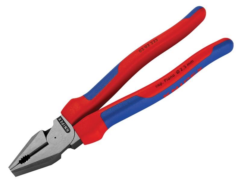 02 02 Series High Leverage Combination Pliers, Multi-Component Grip