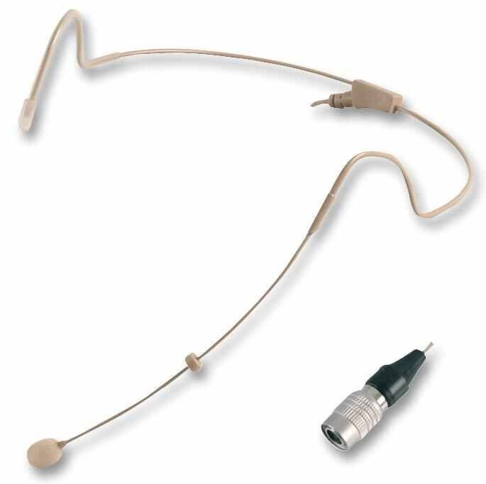 Headset Condenser Microphone with Hirose 4 Pin