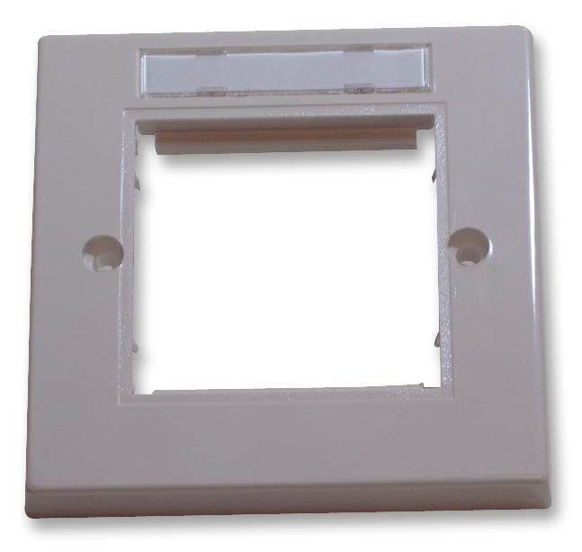 1-Gang EUROMOD Wall Plate with Label