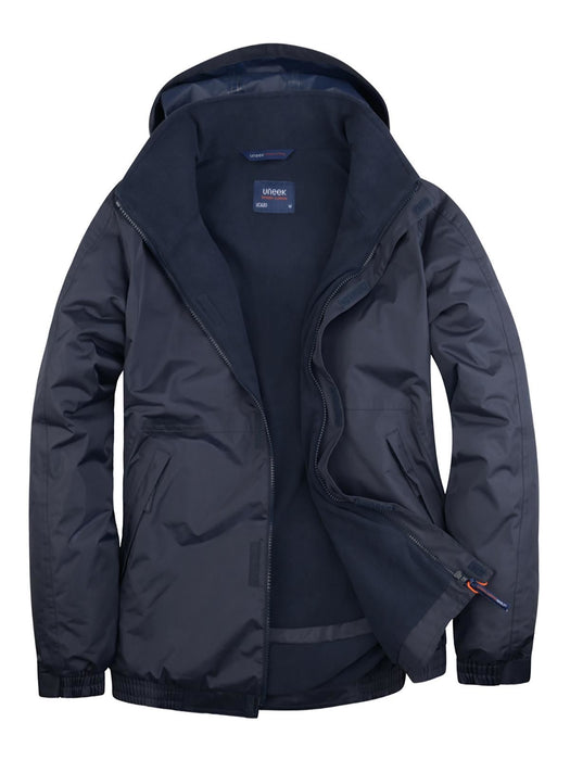 Unisex Premium Outdoor Jacket - Main Fabric: 100% Polyester Waterproof Coated Fabr