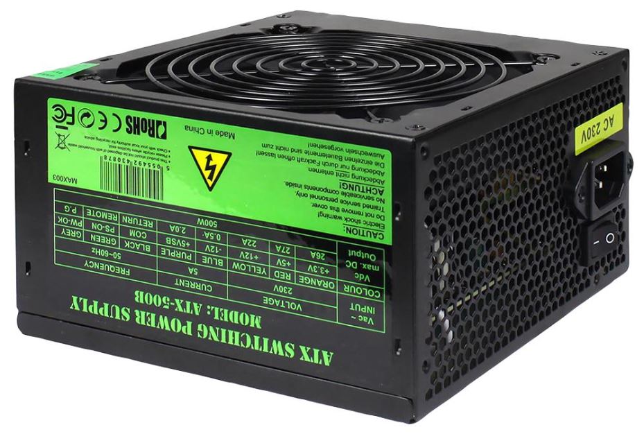 500W ATX PSU with PFC