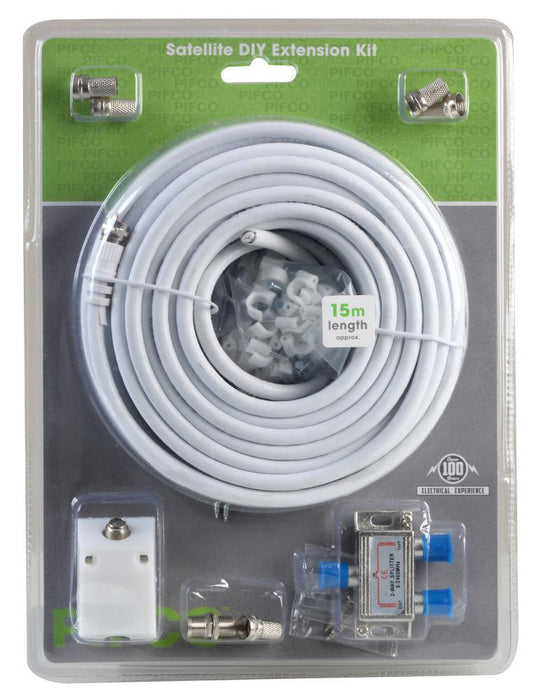 Satellite Cable Extension Kit, 15m