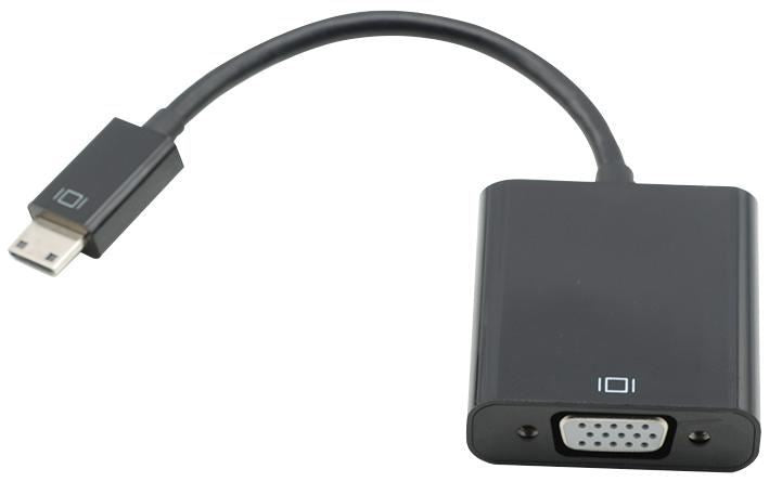 Mini HDMI to VGA Adaptor Male to Female