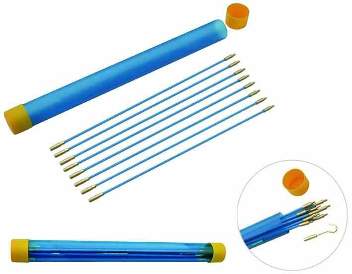 DURATOOL - Non-Conductive Fibreglass Cable Rod Kit - 12 Piece