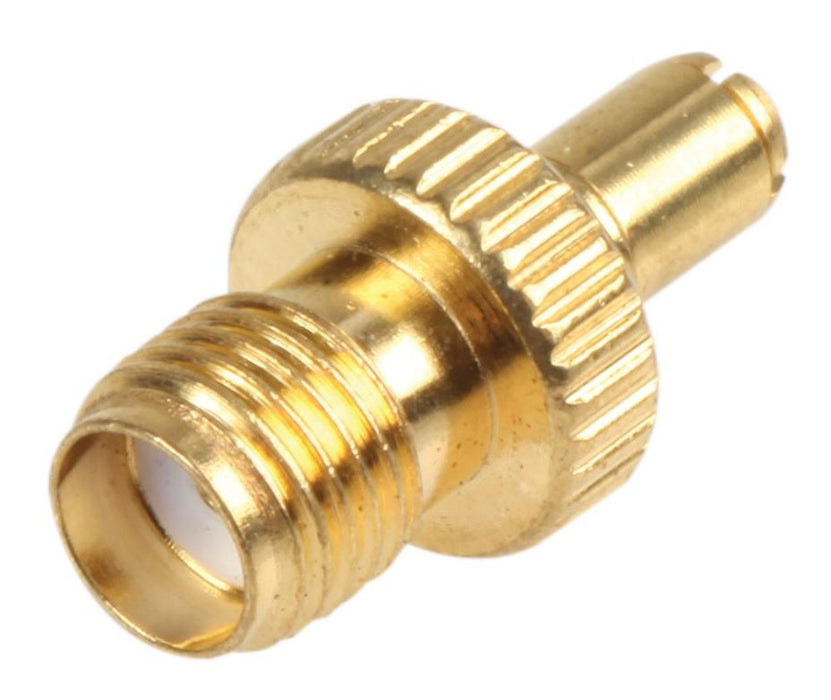 Gold Plated SMA Socket to TS9 Type Plug Coaxial Adaptor