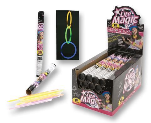 Connectable Glow Sticks, Pack of 15