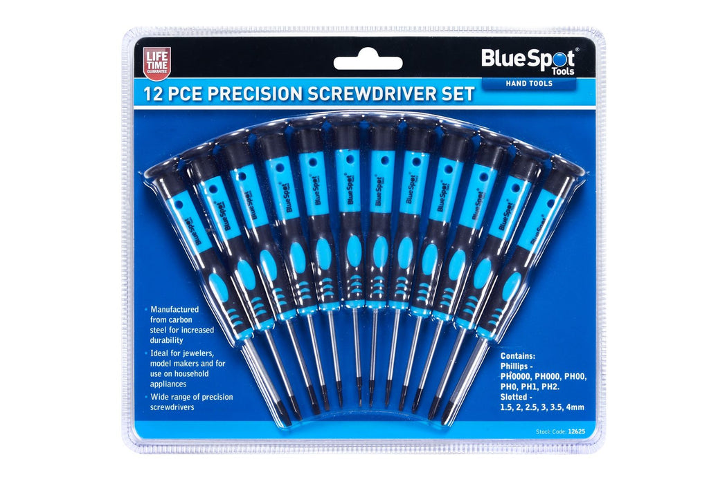 12 PCE Precision Screwdriver Set