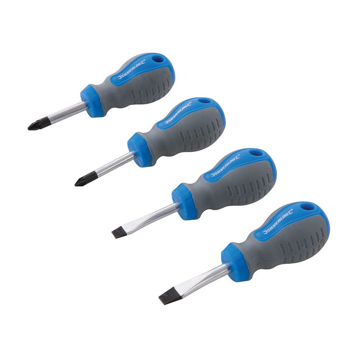 Stubby Screwdriver Set 4pce - 4pce