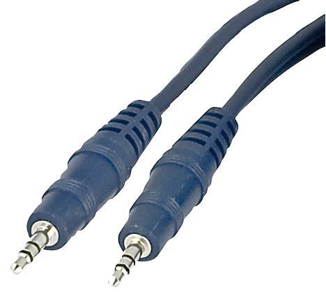 3.5mm Stereo Jack to Jack Stage Lead - Blue