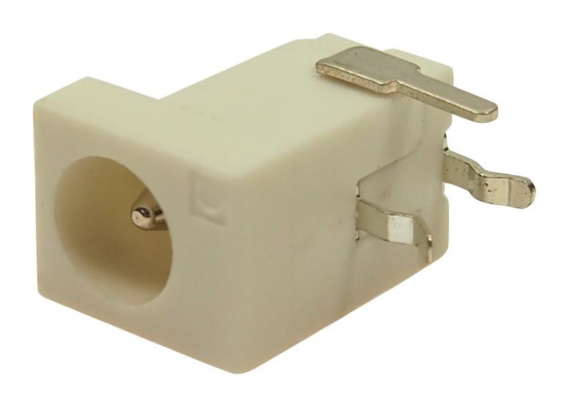 Dual 2.1mm & 2.5mm DC Power Socket - Right Angled PCB Mount — StampyTools