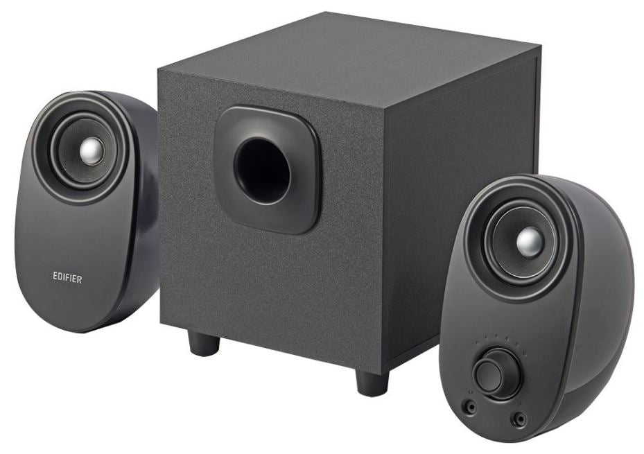 2.1 Bluetooth Multimedia Speaker System, 34W Black