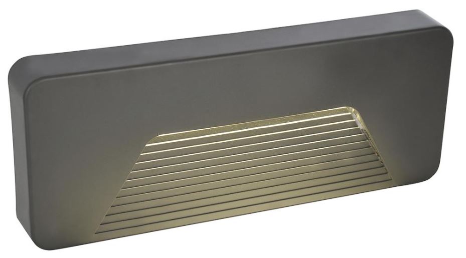 3W LED Surface Mounted Guide Light, Grey