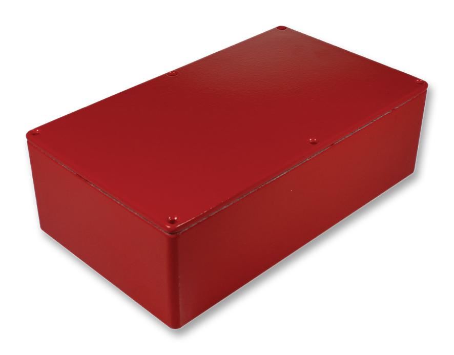 IP54 Red Die Cast Aluminium Project enclosure