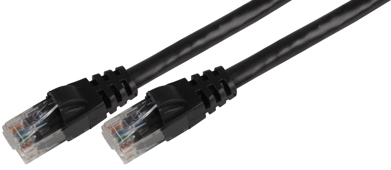 3m Black Cat6 Ethernet Patch Lead