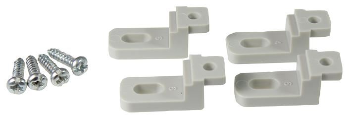 Wall Mount Kit for 7000 Series Enclosure - Pack of 4 Feet
