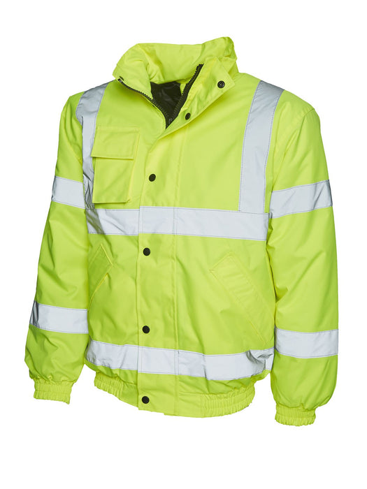 Unisex High Visibility Bomber Jacket - 2016/425 Category II