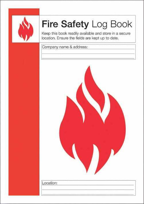 A4 Fire Safety Log Book
