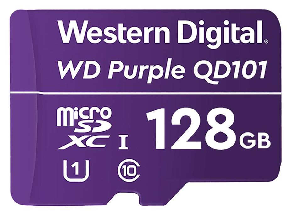 Purple SC QD101 MicroSDHC Class 10 U1 Memory Card