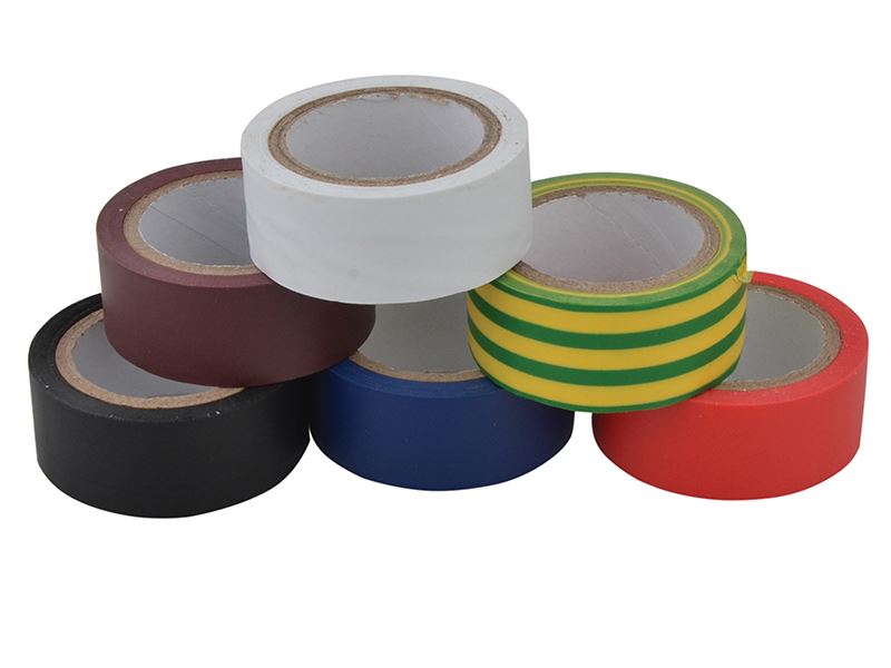 Electrical Tape (6 Colour Pack) 19mm x 3.5m