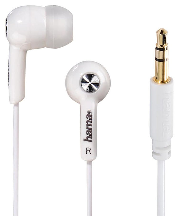 In-Ear Stereo Earphones, White