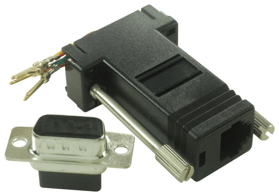 RJ11 to 9 Way D Plug