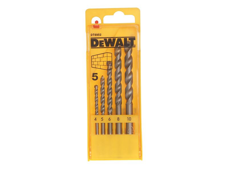 Dewalt - Masonry Drill Set. 5 Piece