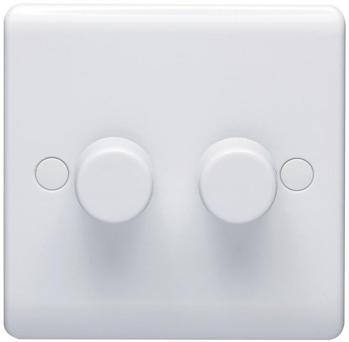 2 Gang Dimmer Light Switch, 400W