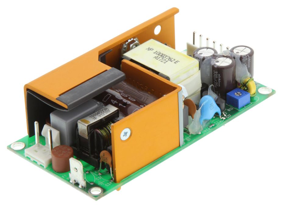 12V, 3.5A, 40W, Open Frame Medical Power Supply