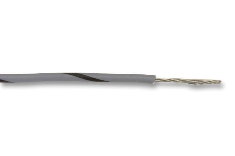 Equipment Wire, 7/0.20mm, Black/Grey, 100m