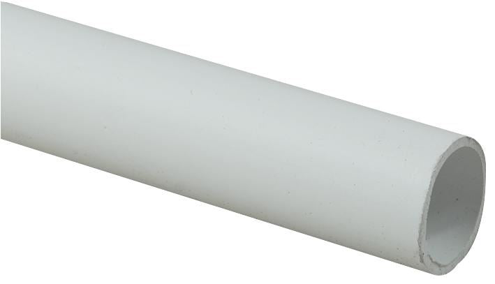 Conduit Heavy Gauge 25mm x 3m White