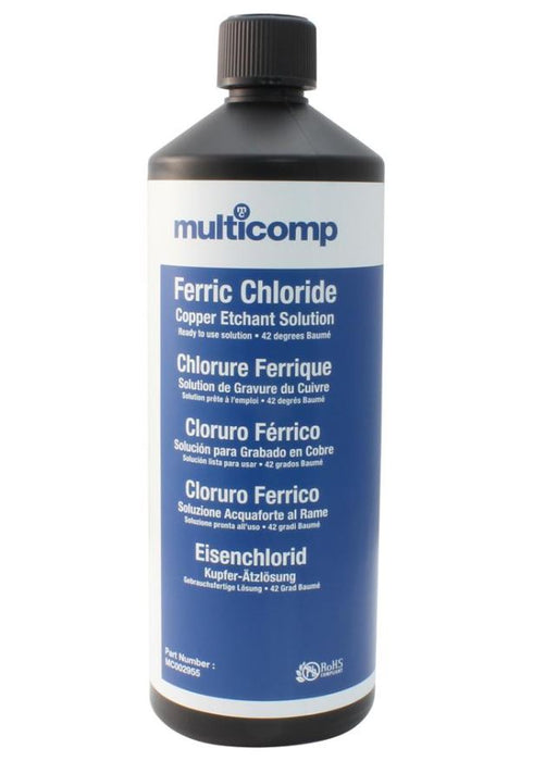Etchant Solution Bottle, Ferric Chloride, 945ml
