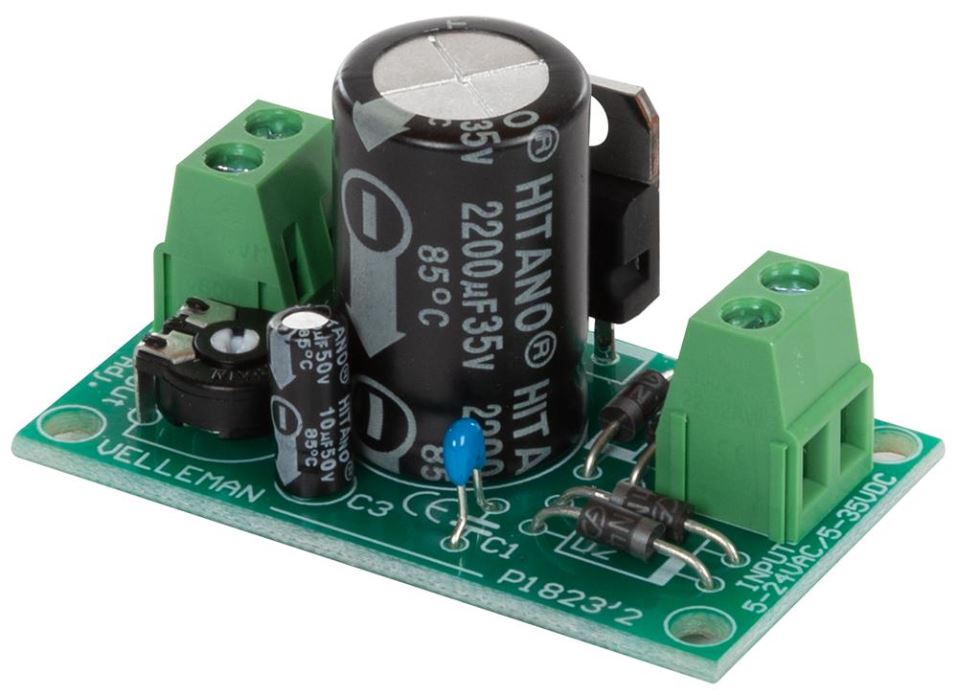 Adjustable Power Supply Module, 1A
