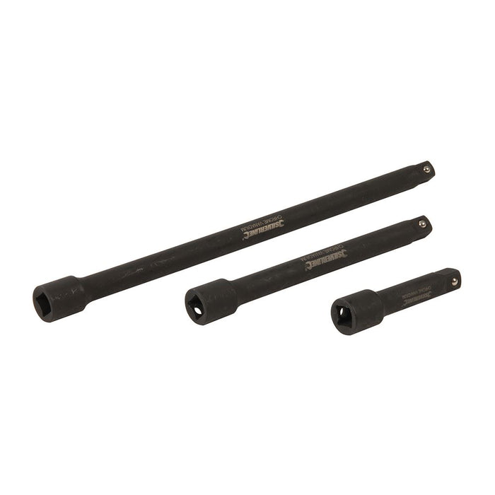 Impact Extension Bar Set 3/8" 3pce - 75, 150 & 250mm