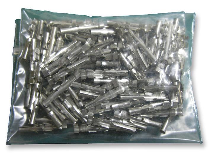 Crimp Terminals Sockets, 18-24 AWG, 100 Pack