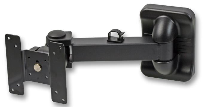 Tilt and Swivel Single Arm TV Wall Mount